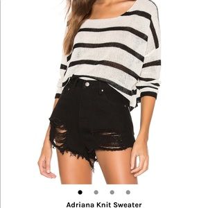 SUPERDOWN from revolve! Knit sweater, new with tags